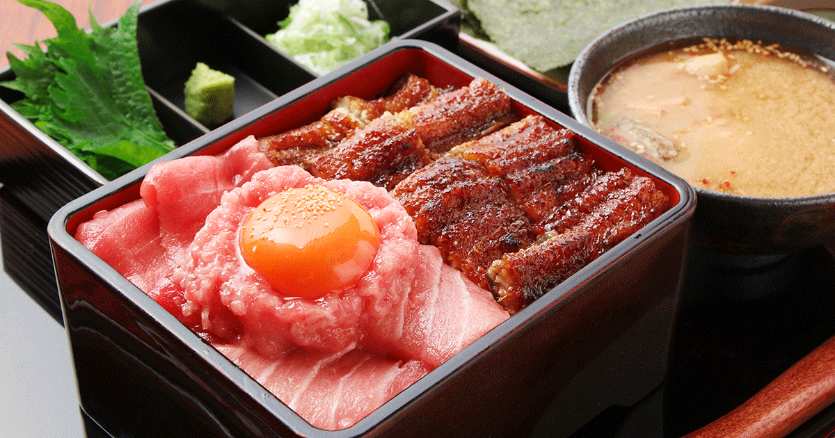 岡崎市「うなぎと本まぐろ 二代目 田」観光におすすめの和食ランチの写真(愛知県岡崎市)